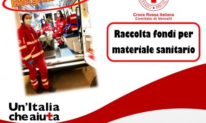 Croce Rossa raccoglie fondi per materiale sanitario