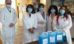 Coronavirus: dal Rotary Club Vercelli gel igienizzante per l'Asl Vc