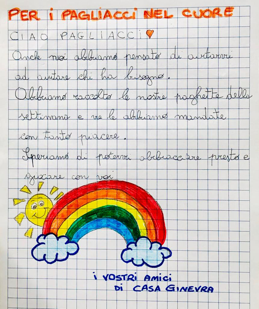 Pagliacci nel Cuore: consegnate le uova di Pasqua in Pediatria