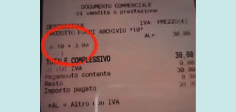 Mascherina venduta a 30 euro? No erano 10 a 3 euro