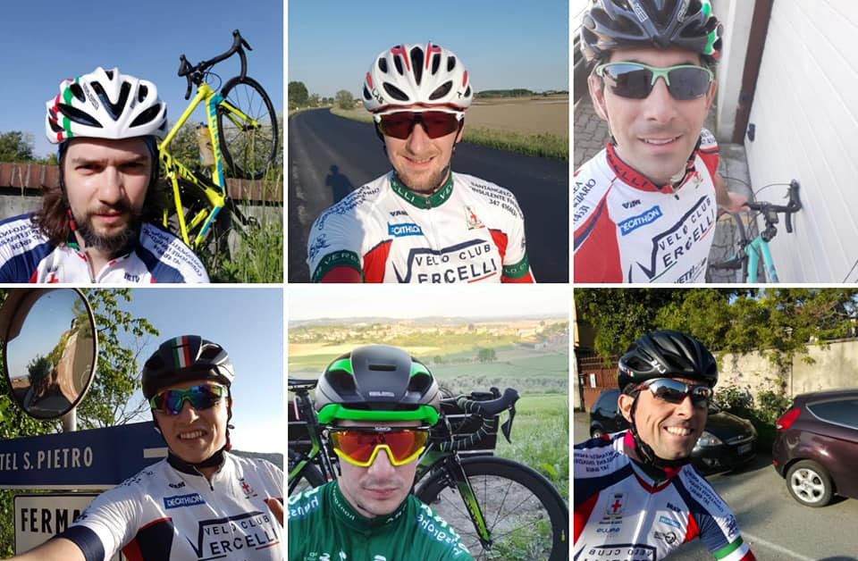 Veloclub Vercelli: dopo le pedalate virtuali si torna in strada