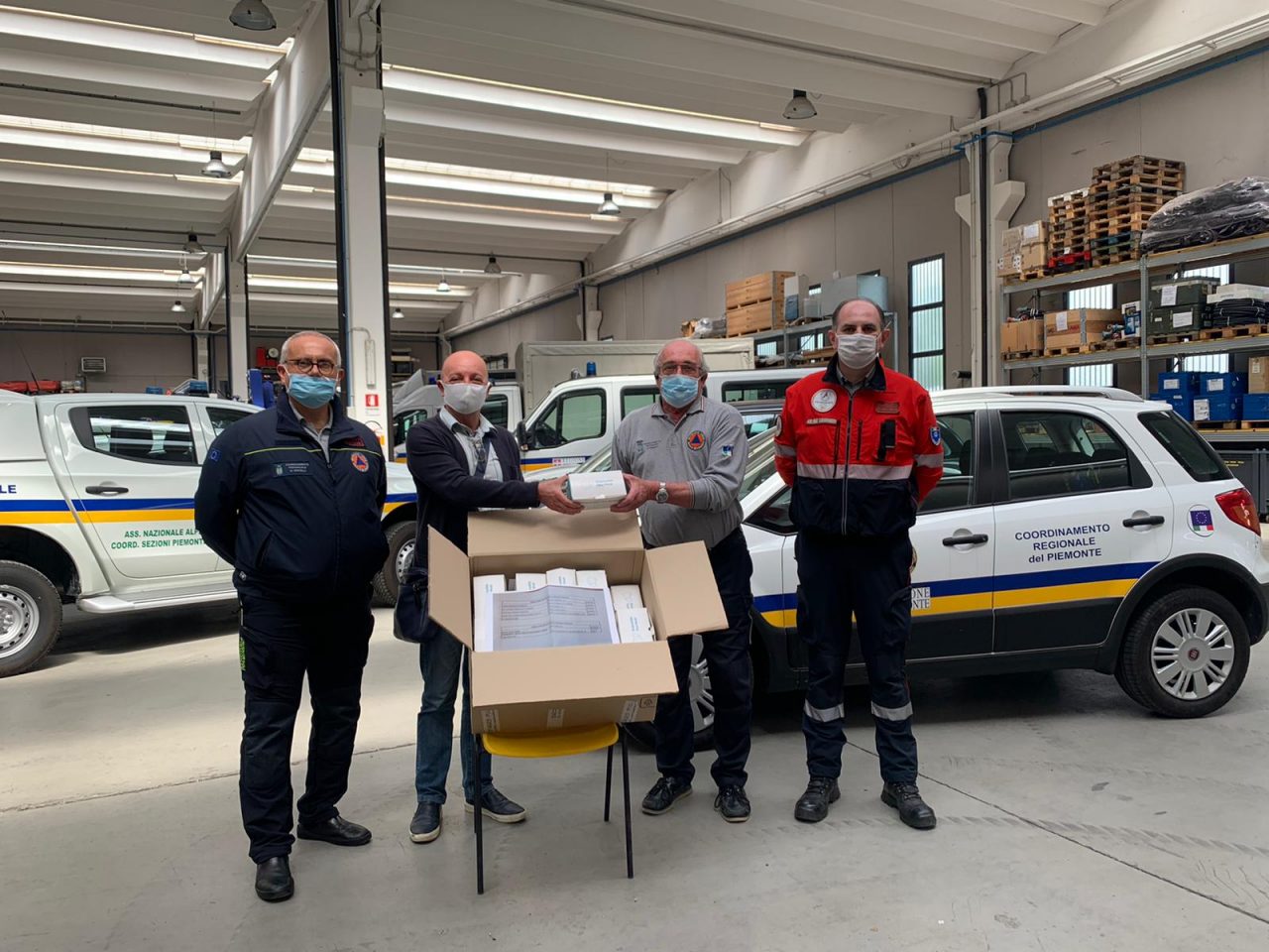 Istituto Lagrangia: donate 2.000 mascherine alle Rsa