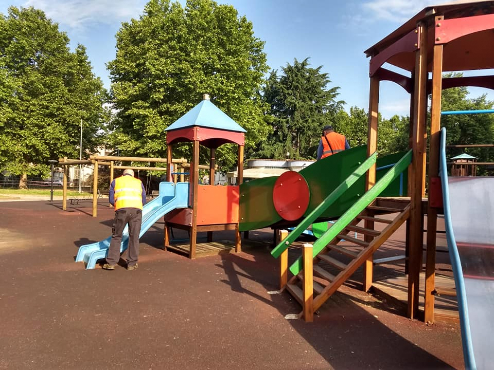Santhià: riaperti i giardini pubblici in tutta sicurezza
