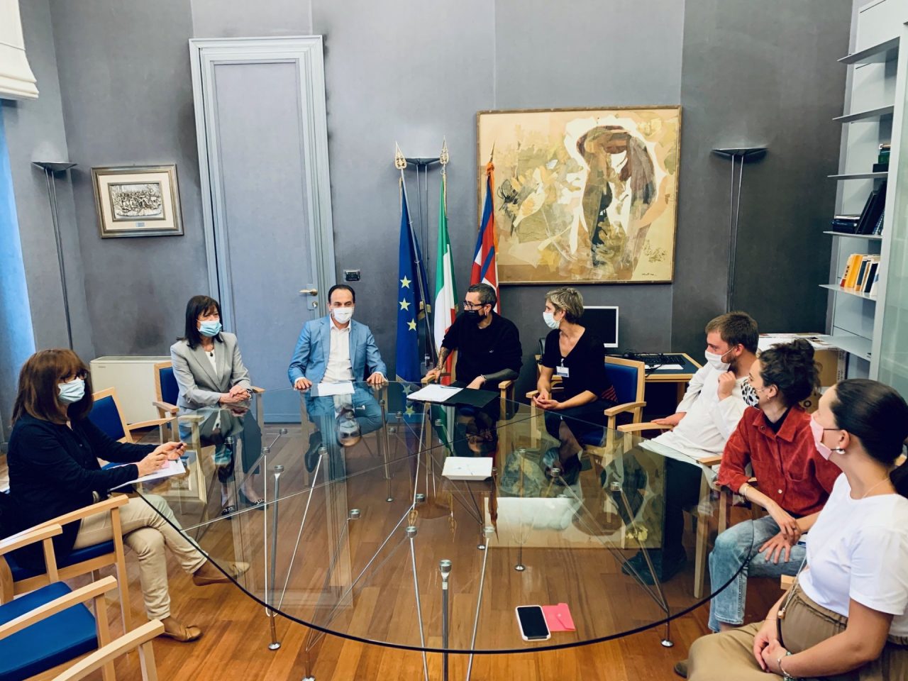 L’incontro in Regione con gli operatori della cultura