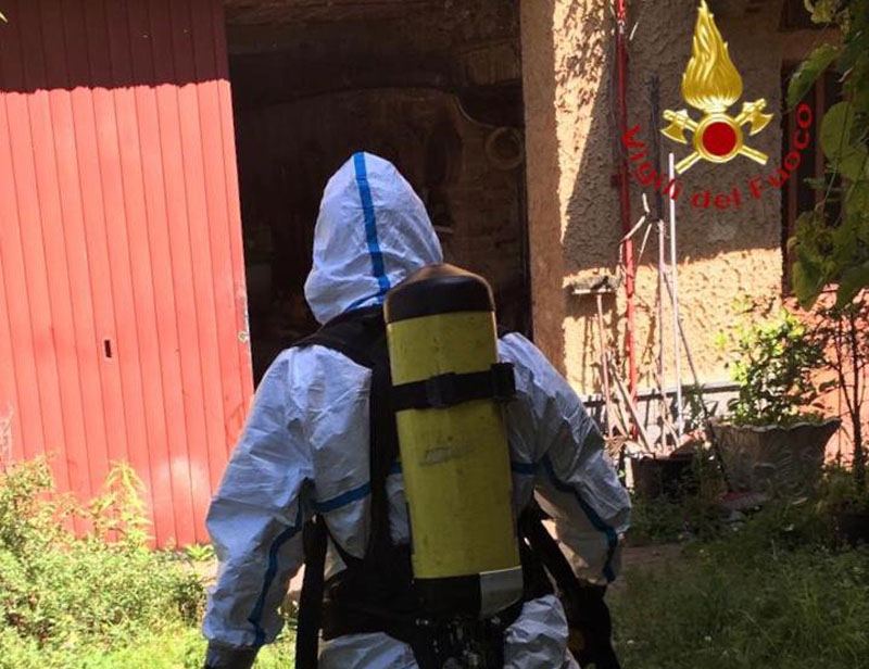 Cadavere in decomposizione trovato a Roasio