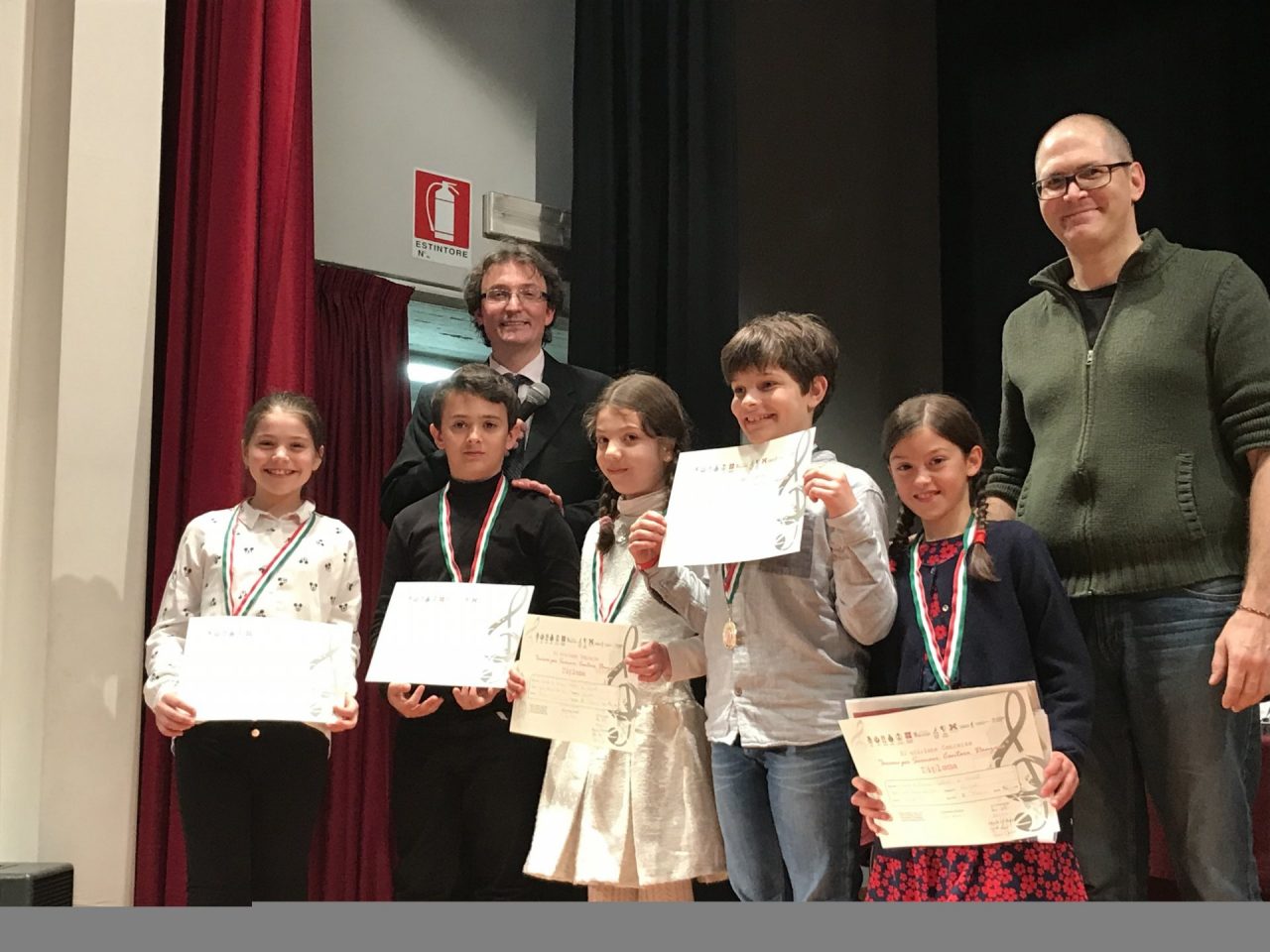 Allievi della scuola Vallotti premiati a Omegna