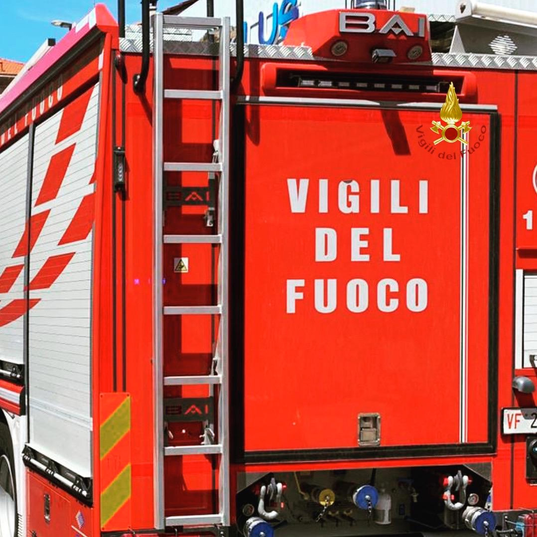 Persona infortunata recuperata dai Vigili del Fuoco a Balangera