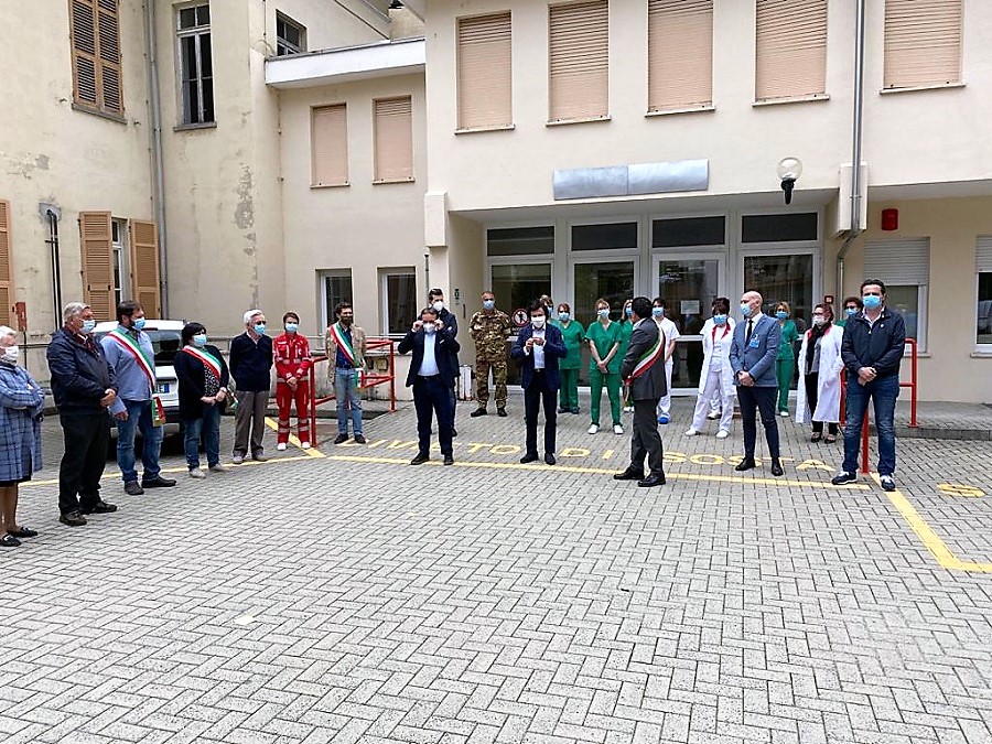 Centro Covid Varallo attività sospese per mancanza di pazienti