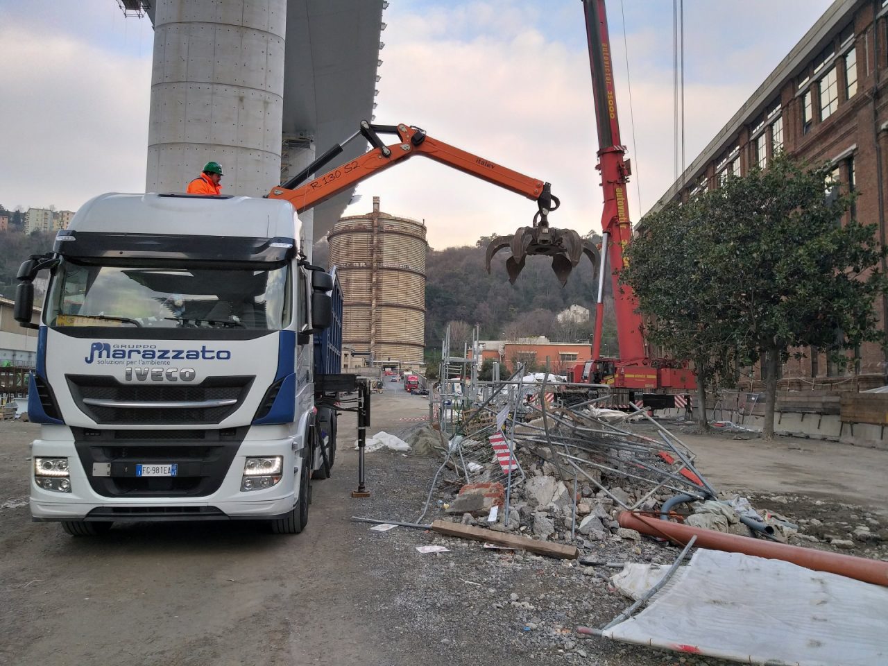 Gruppo Marazzato all’inaugurazione del nuovo ponte di Genova