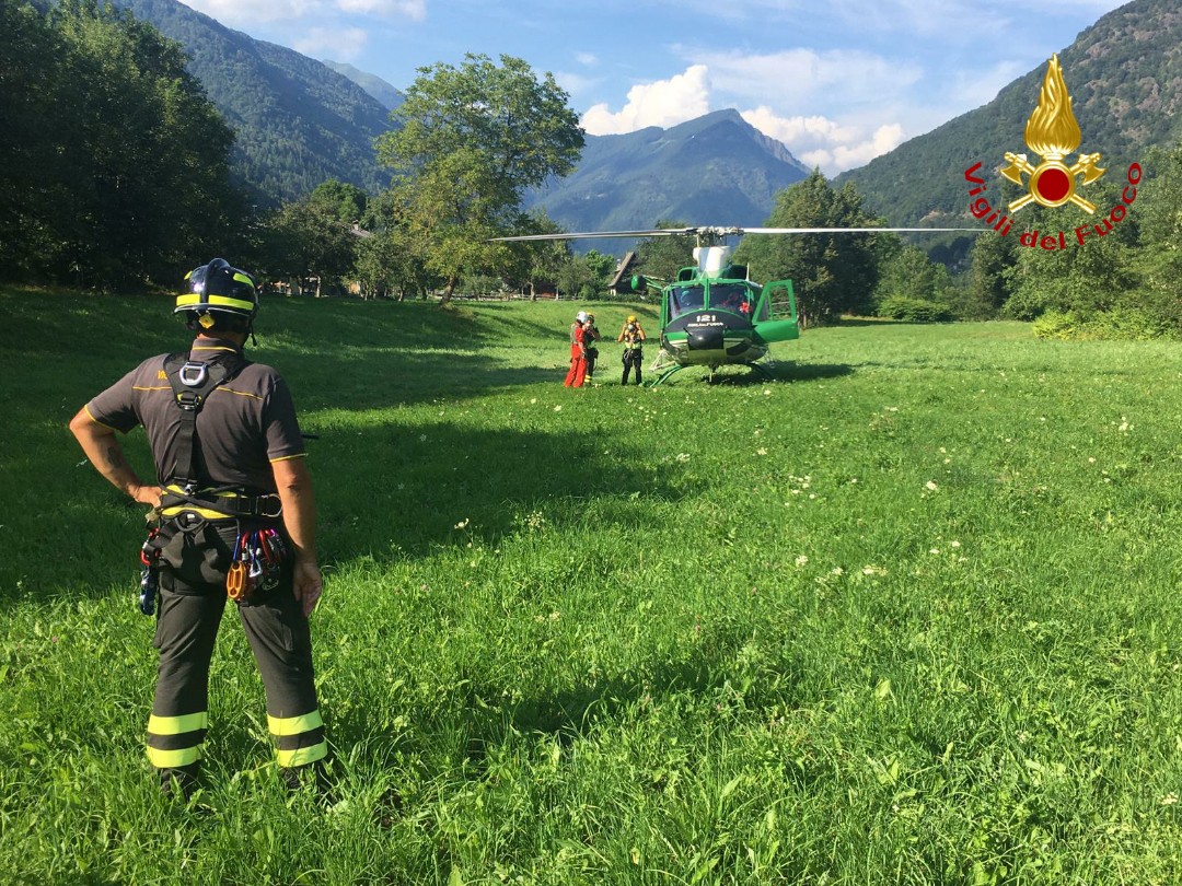 Escursionisti salvati in Valsesia