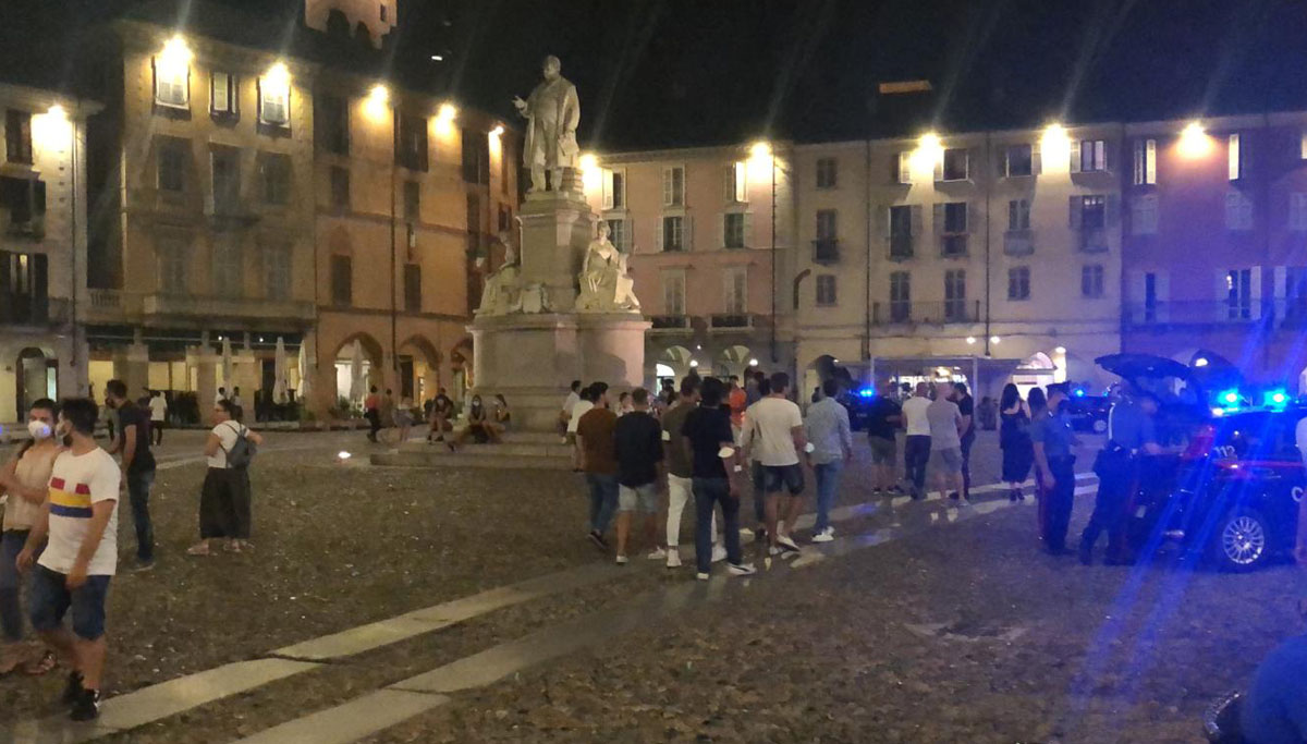 Vercelli: massicci controlli delle forze dell’ordine alla movida