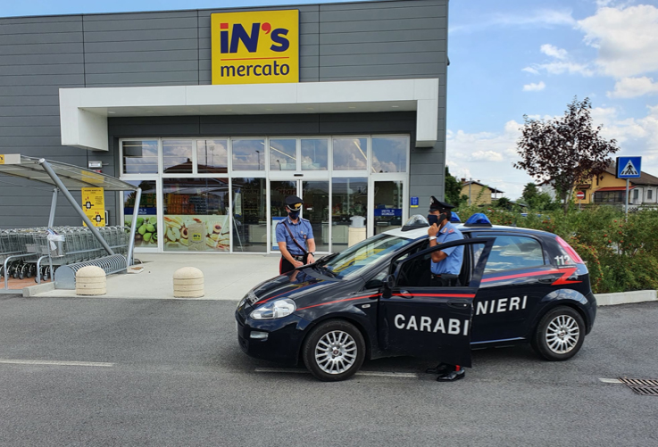 Tre persone denunciate per furto in supermercato