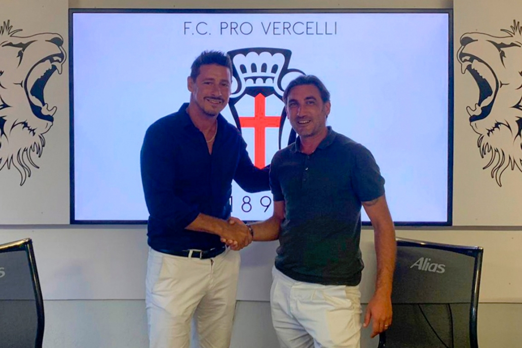 Pro Vercelli Calcio: Modesto è il nuovo allenatore