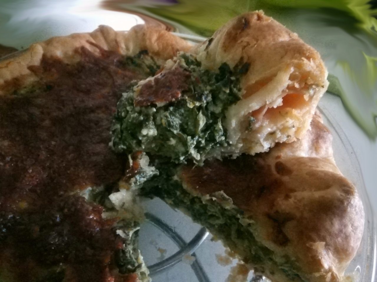Torta salata con bordo a sorpresa