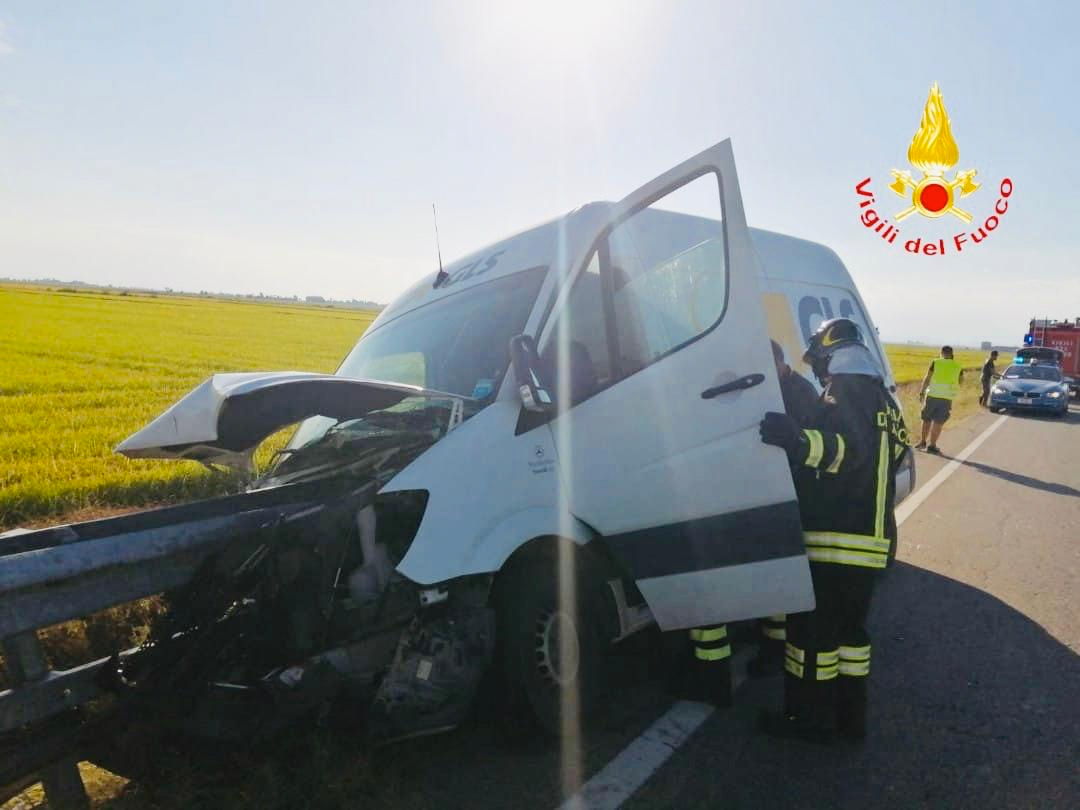 Incidente tra Cascine Strà e San Germano: nessun ferito