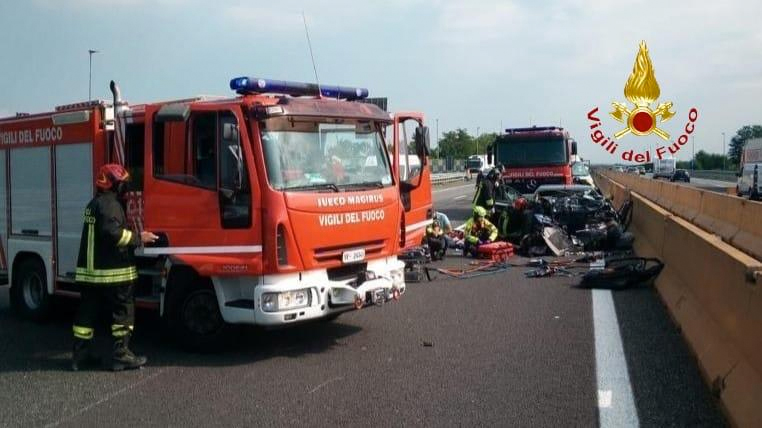 Mortale sull’A4 tra Carisio e Santhià – Video