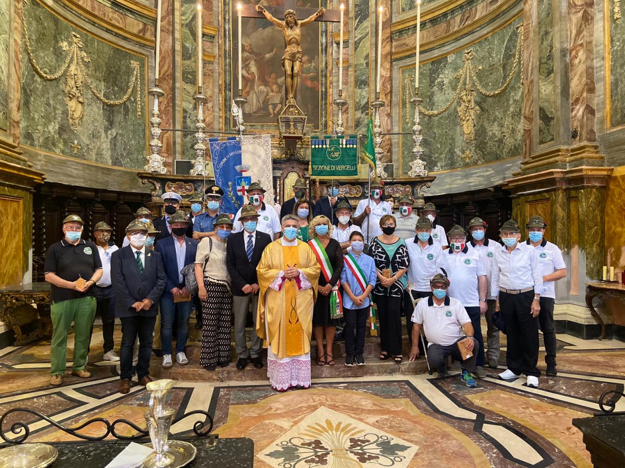 Gli alpini sangermanesi festeggiano i loro primi 40 anni