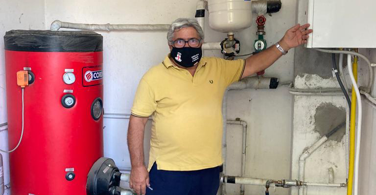 Caldaia nuova per la Bocciofila di Porta Torino