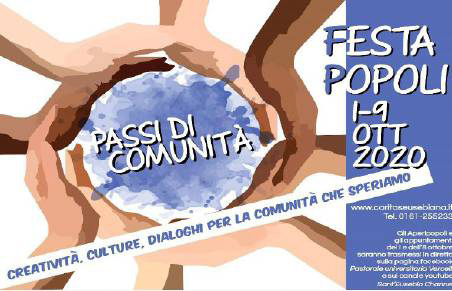 Al via la Festa dei Popoli edizione Covid