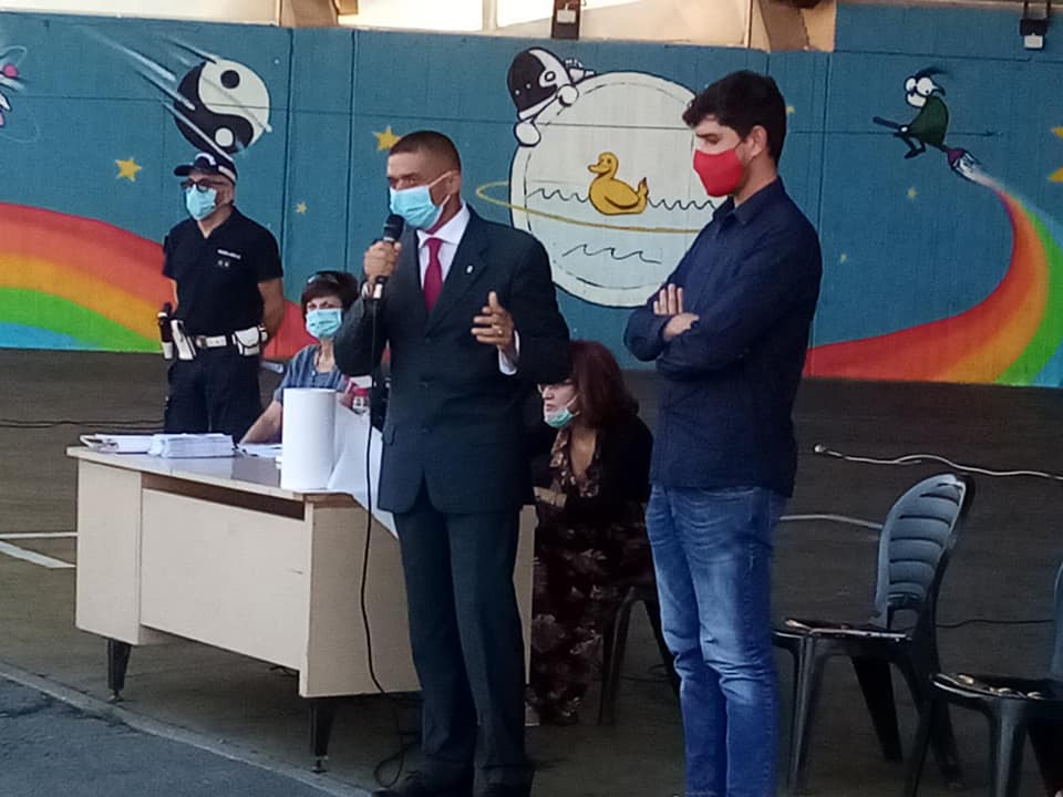 A Santhià via alle lezioni con il Safe Bubble Device