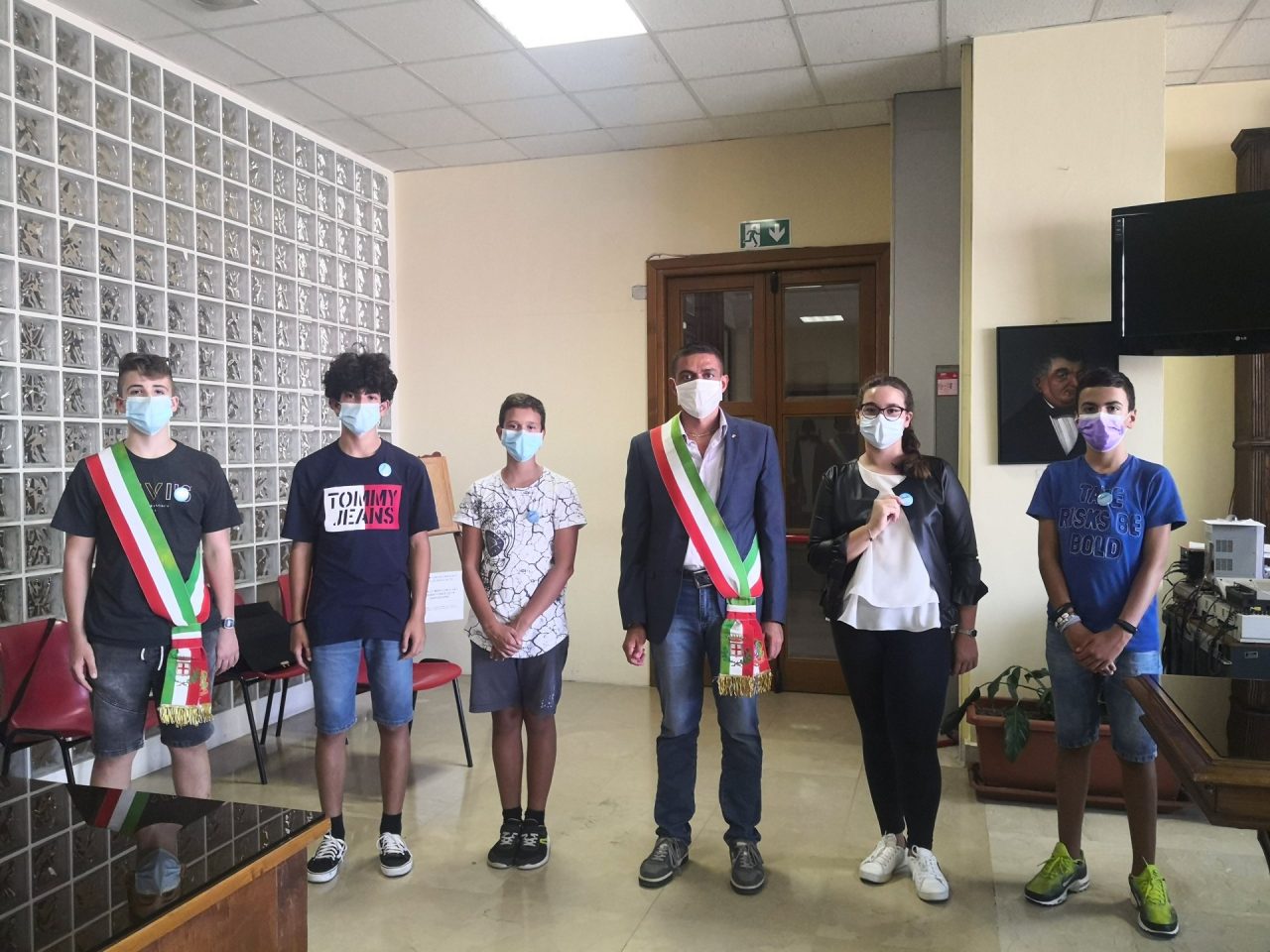 Nuova giunta per il consiglio comunale ragazzi di Santhià