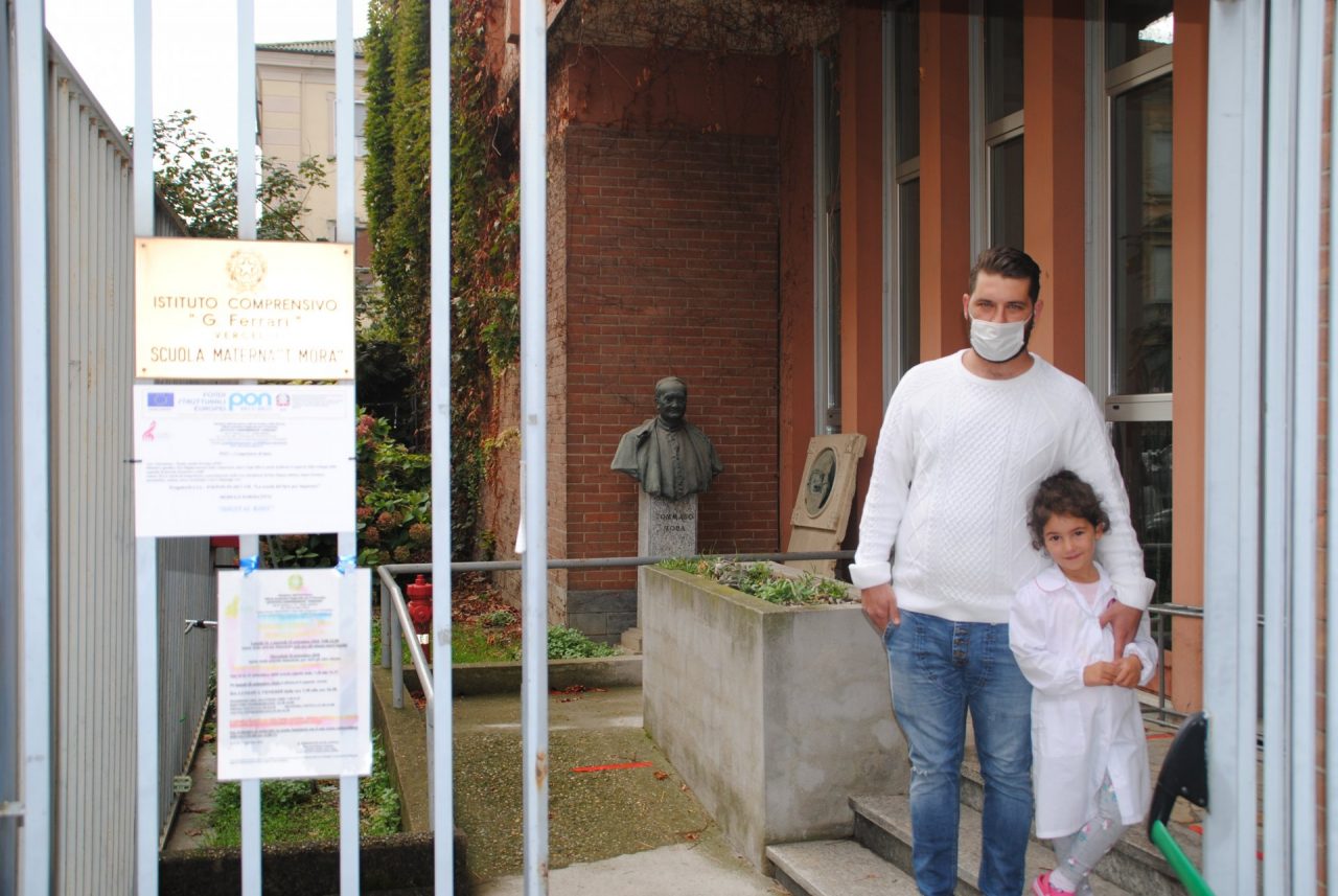 Fogazzi-Olmo: donato un termoscanner all’asilo Mora