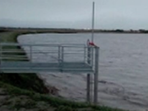 Lungo Sesia: la piena ora per ora in video