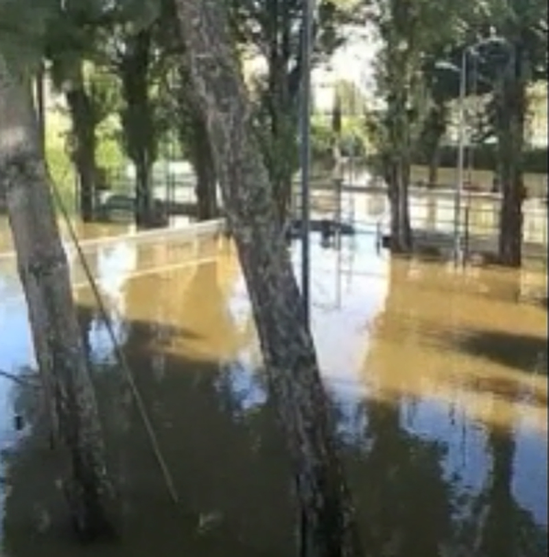Bellaria e Diamante allagati da Sesia e Cervetto – Video