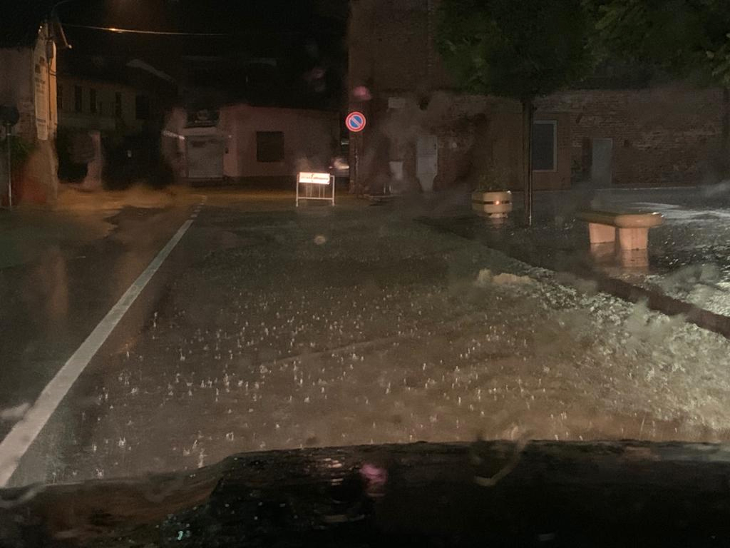 Allagamenti a Buronzo e a Balocco