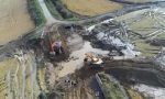 Alluvione: i disastri a Motta e Prarolo visti dal drone Ovest Sesia