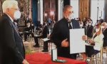 Carlo Olmo al Quirinale: "Infinitamente commosso"