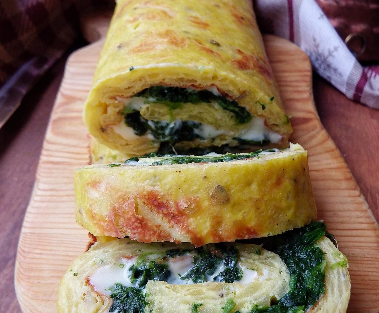Rotolo di patate al formaggio