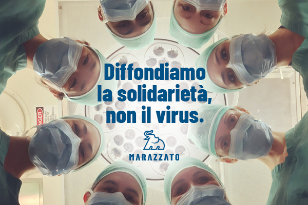 Gruppo Marazzato dona 28.000 euro per l’emergenza Covid