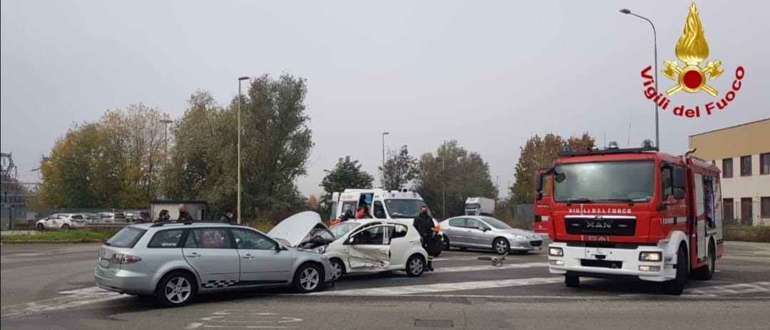 Incidente stradale: un ferito in codice giallo