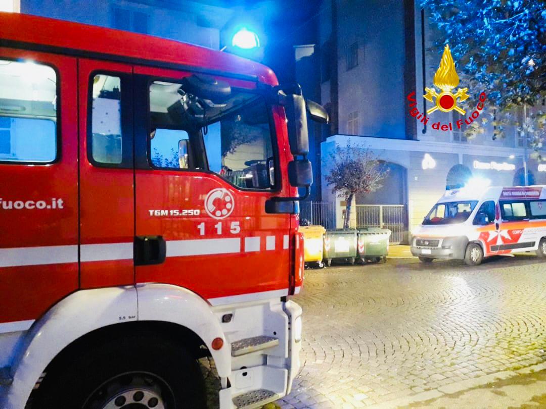 Positivo al Covid da 2 giorni non dava risposta, soccorso dai Vigili del Fuoco