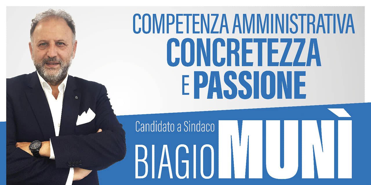 Santhià: Biagio Munì candidato sindaco
