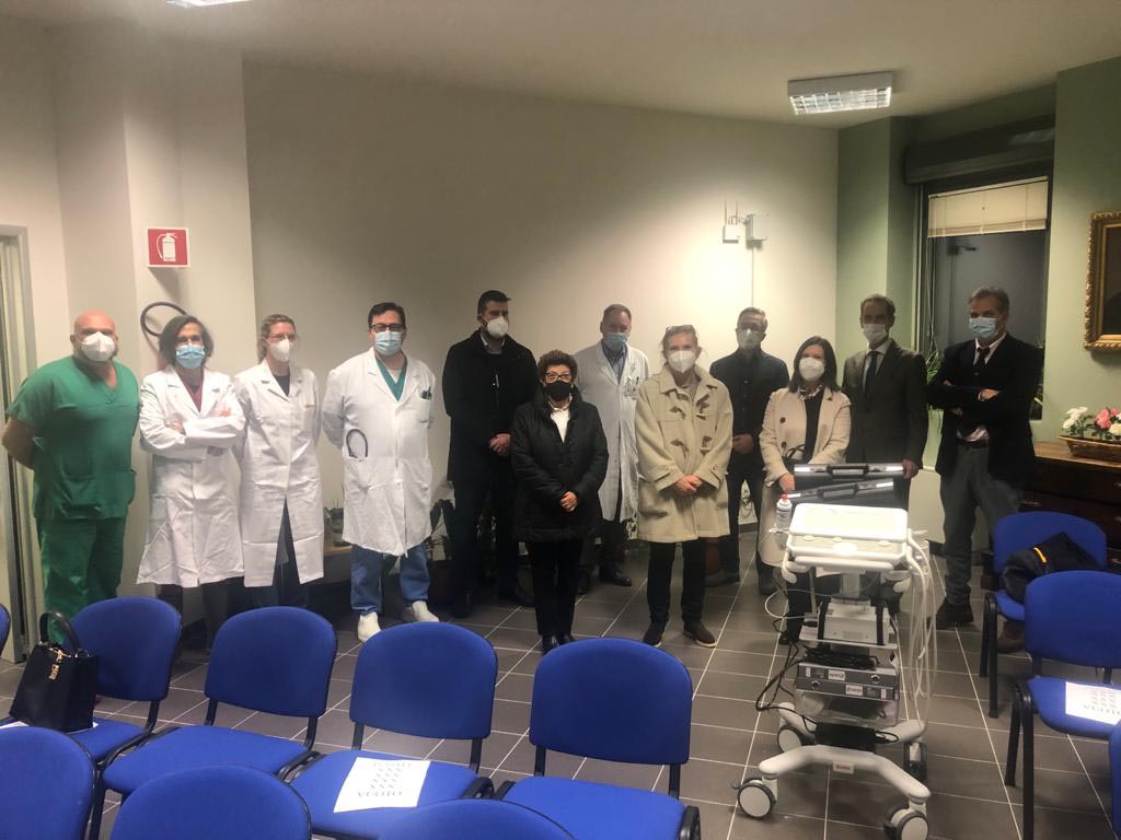 Nuovo ecografo portatile per l’Ospedale di Borgosesia