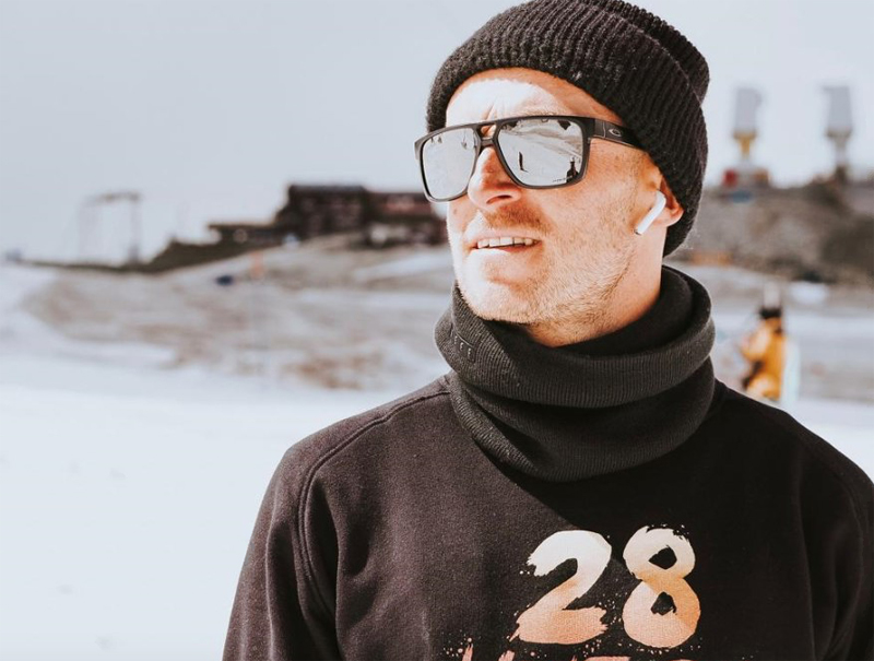 Daniele Scagliotti: un trinese sull’onda in snowboard e col surf