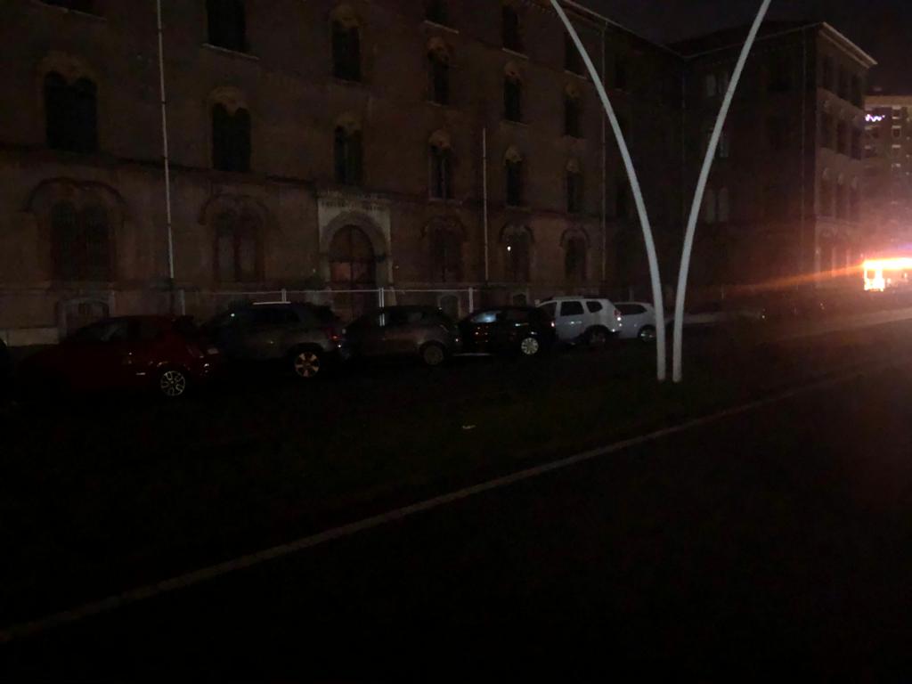 Black-out illuminazione al rione Cervetto