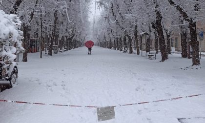 L'inverno sta arrivando: neve a Vercelli per l'Immacolata