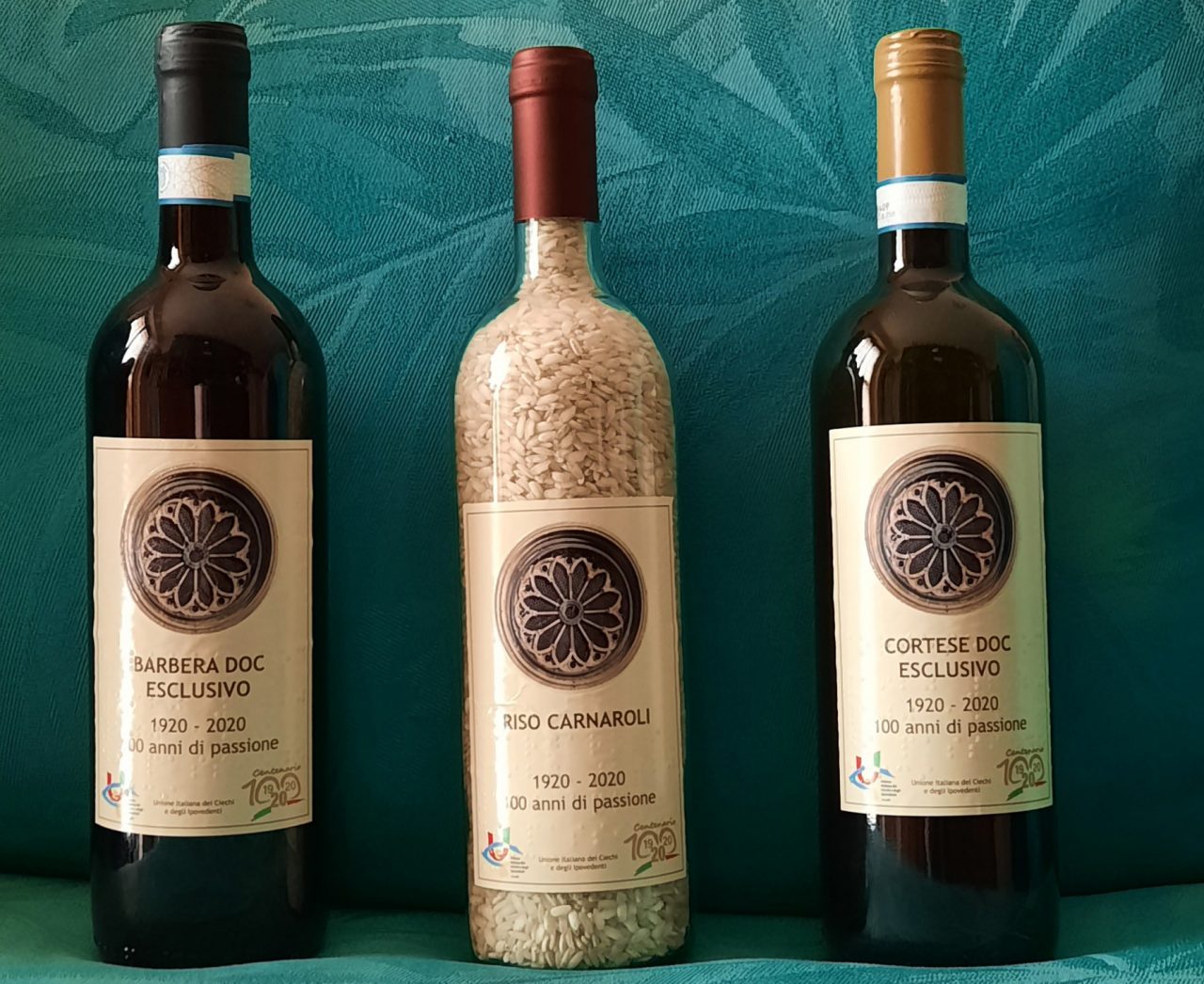 Vino e riso in bottiglia per sostenere l’Unione Ciechi di Vercelli