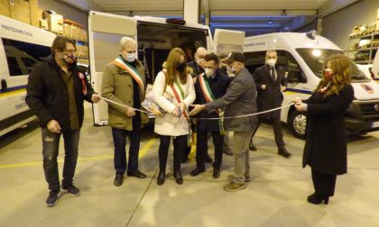 Protezione Civile: inaugurati i mezzi donati da Carlo Olmo