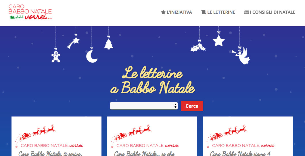 Caro Babbo Natale Vorrei Le Vostre Letterine Sono Sul Sito Prima Vercelli