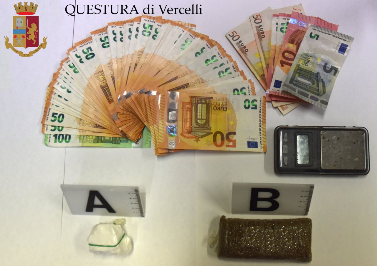 La Polizia arresta pusher e sequestra la droga