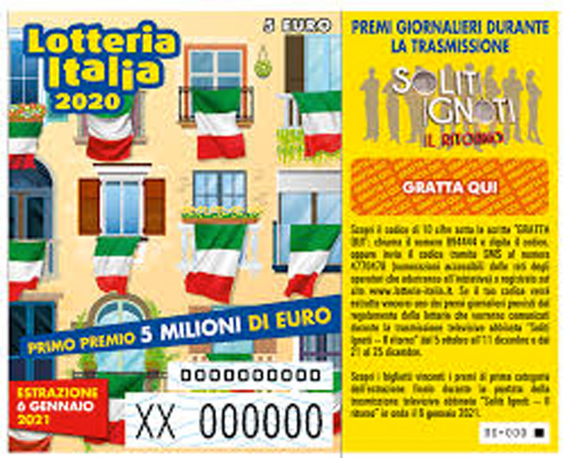 Lotteria Italia: Vercelli in terz’ultima posizione per vendite biglietti