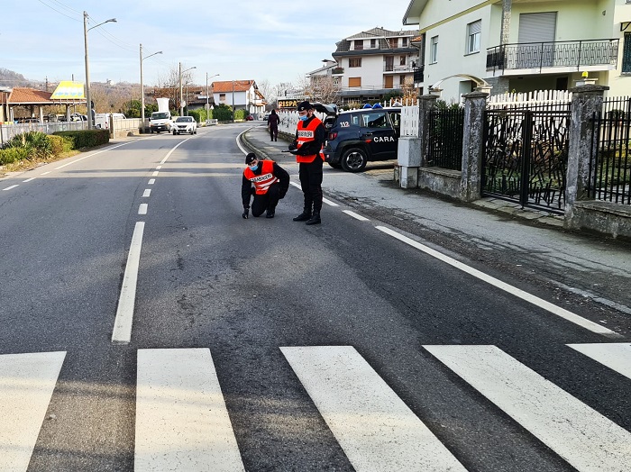 Investito sulle strisce: conducente denunciato