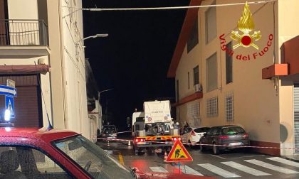 Trino: violento corto circuito e un quartiere al buio