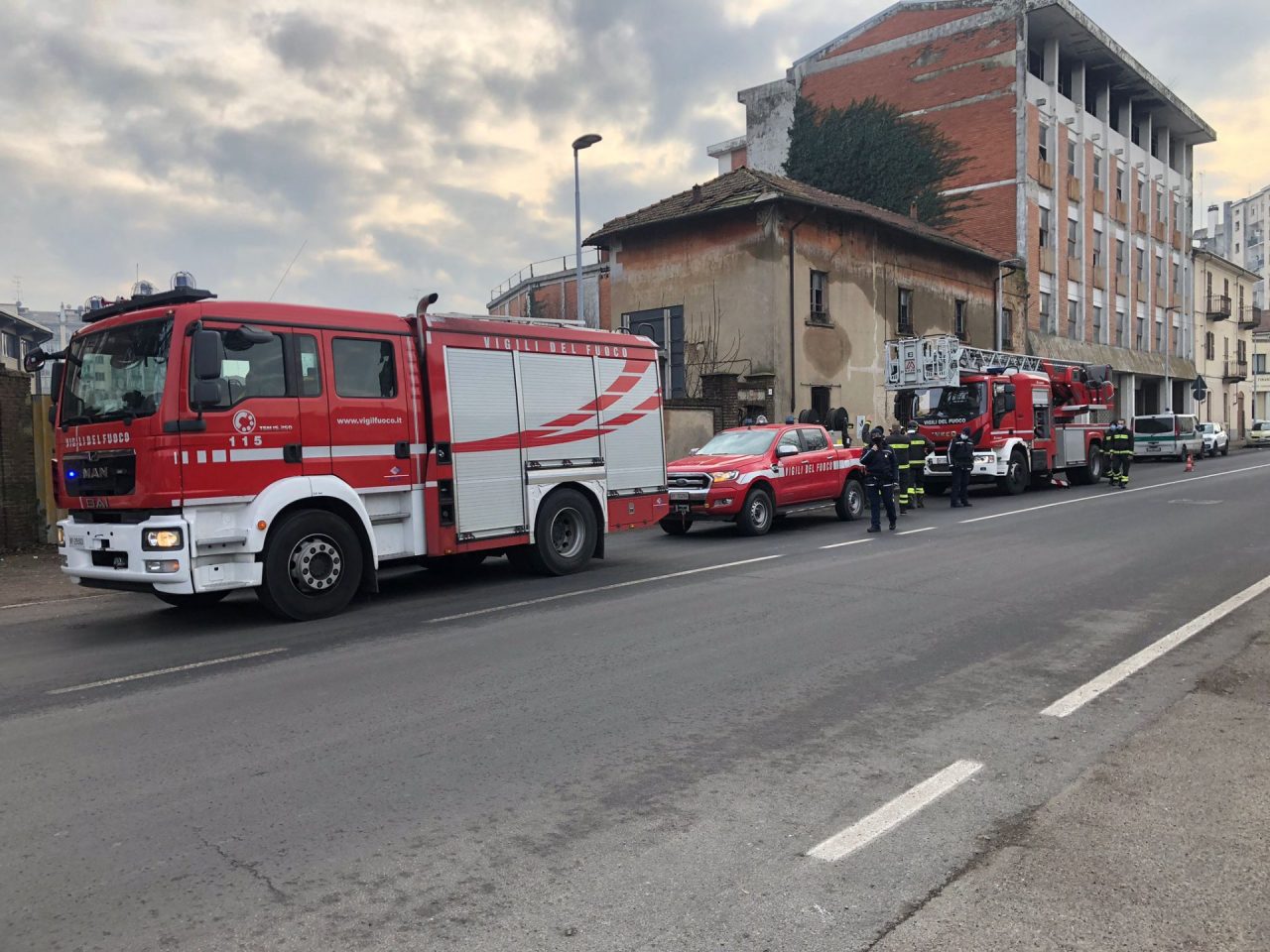 Corso Gastaldi: rischio crolli dal rudere