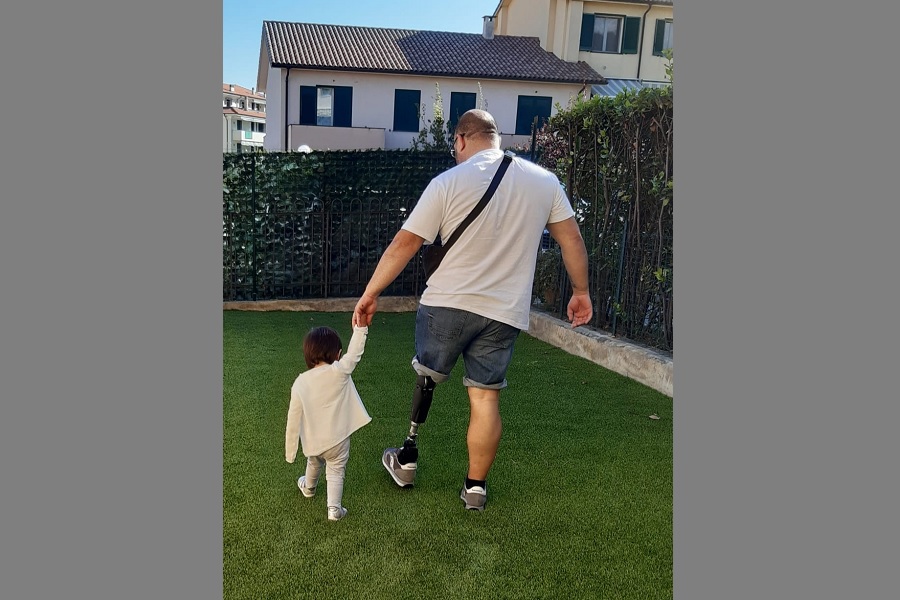 Il sogno di Stefano: raccolta fondi per la seconda protesi