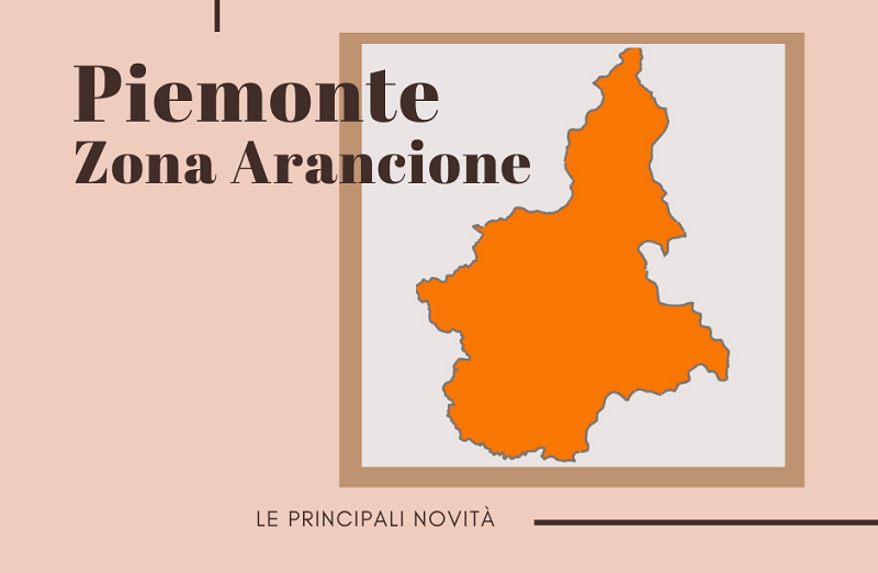 Piemonte arancione da lunedì: le regole da seguire